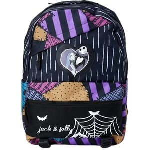 Disney The Nightmare Before Christmas Jack and Sally Unisex 18" Laptop‎ Backpack